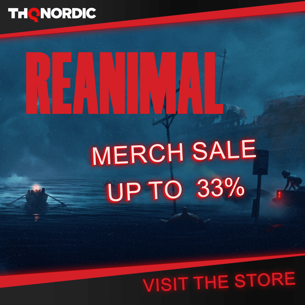 REANIMAL merch sale up to 33% — visit the store